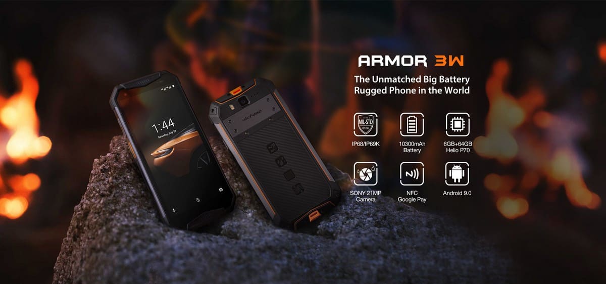 Преимущества Ulefone Armor 3W 